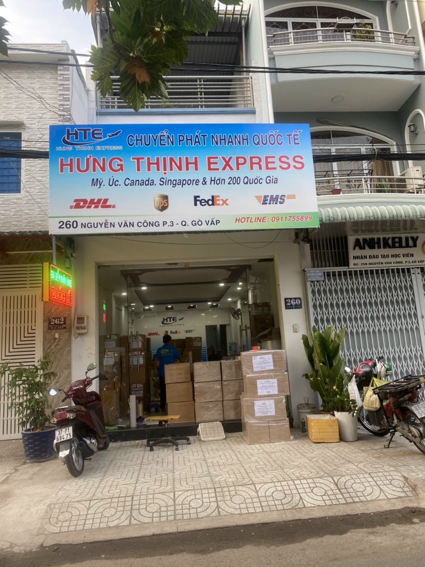Địa chỉ gửi hàng quốc tế Hưng Thịnh Express tại HCM